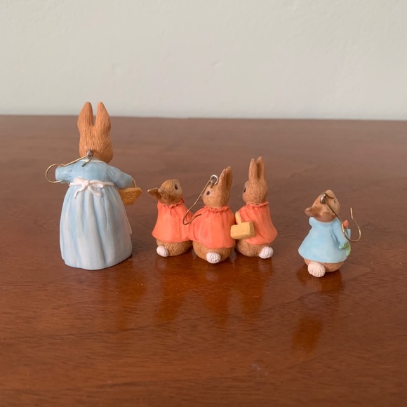 Hallmark Keepsake Tale Of Peter Rabbit 1999  Set of 3 - Picture 6 of 12